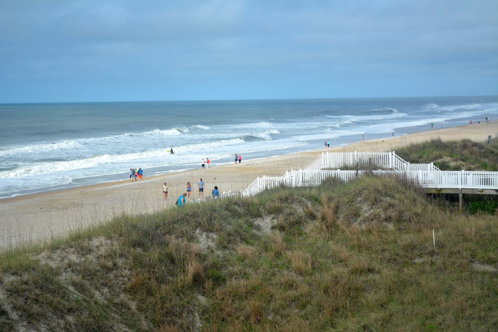 Movement - running class on beach May2015