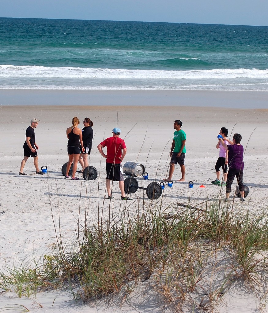 beach exercise